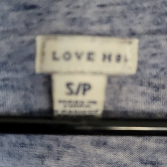 Vintage Style 70s I LOVE H81 78 Oversized Crop Top Size Small Forever 21 - Picture 7 of 12